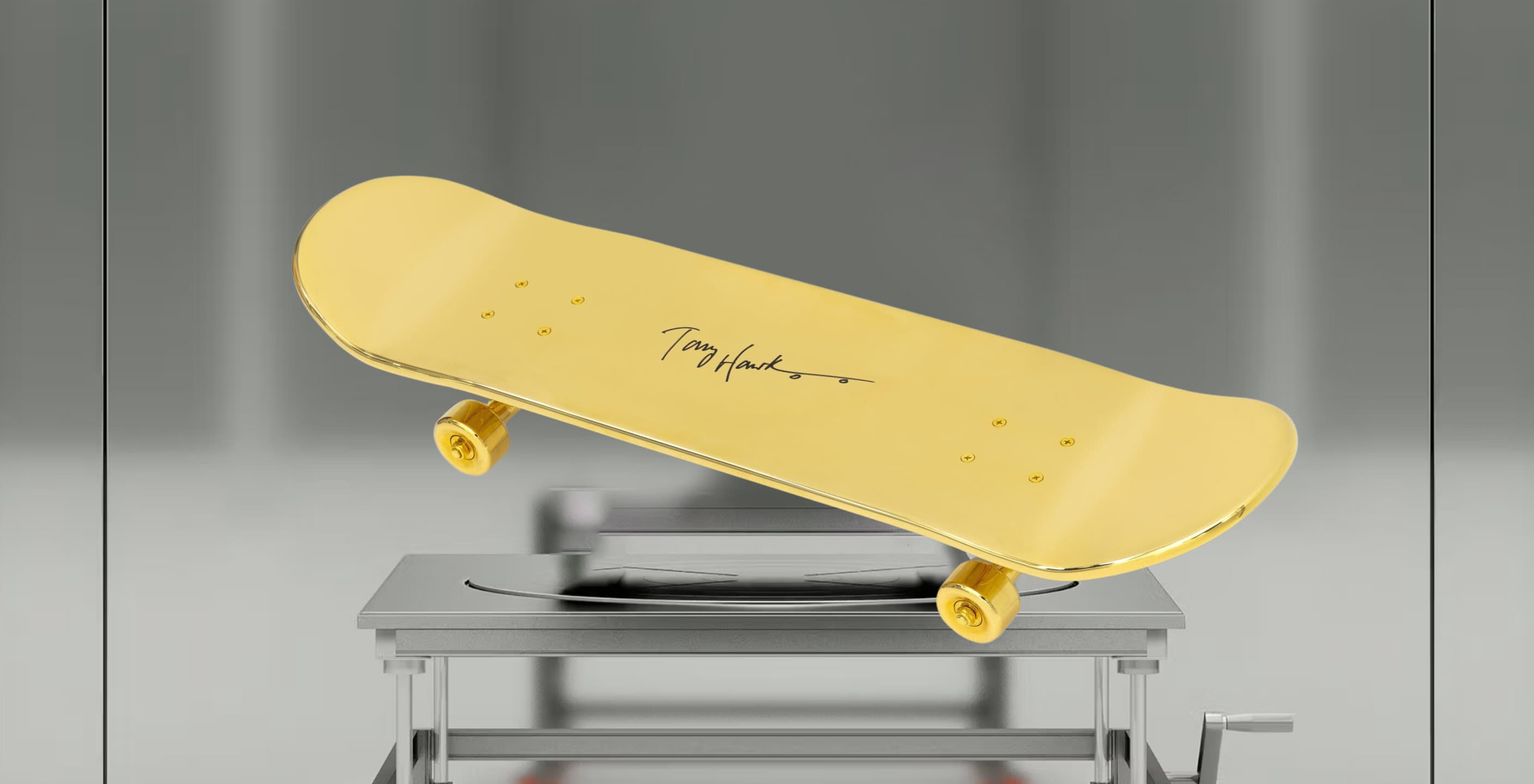 Azuki Golden Skateboard